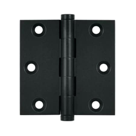 Patioplus 3 x 3 in. Square Hinge- Black, Solid PA3239941
